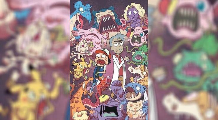 Лучшие кроссоверы фан-арта про покемонов с другими франшизами