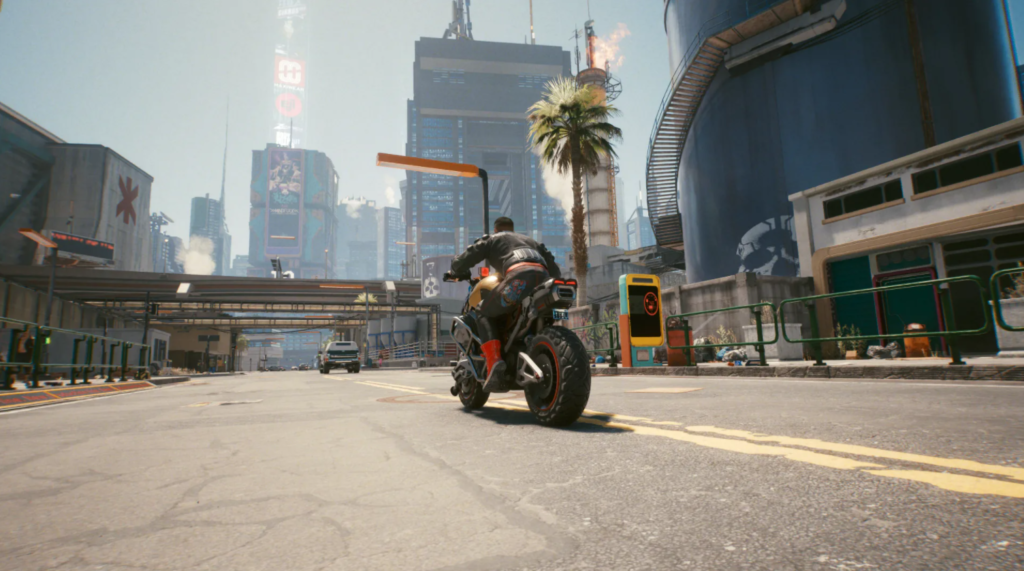 Как сделать вид от третьего лица в Киберпанк 2077?