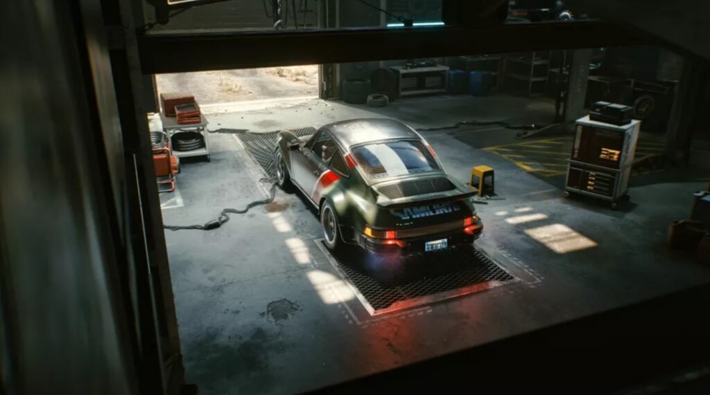 Как получить «Порше» в Киберпанк 2077?