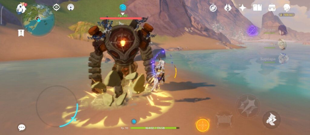 Как победить стража руин в Genshin Impact?