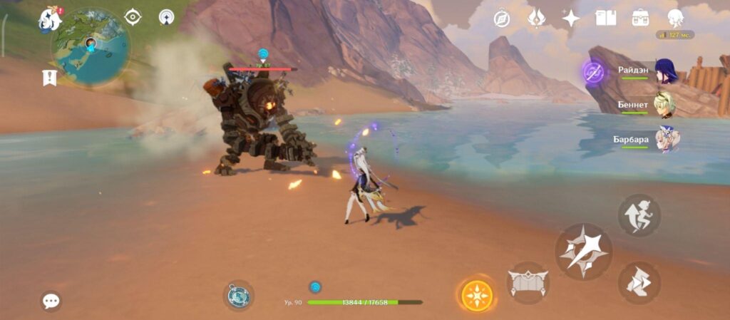 Как победить стража руин в Genshin Impact?