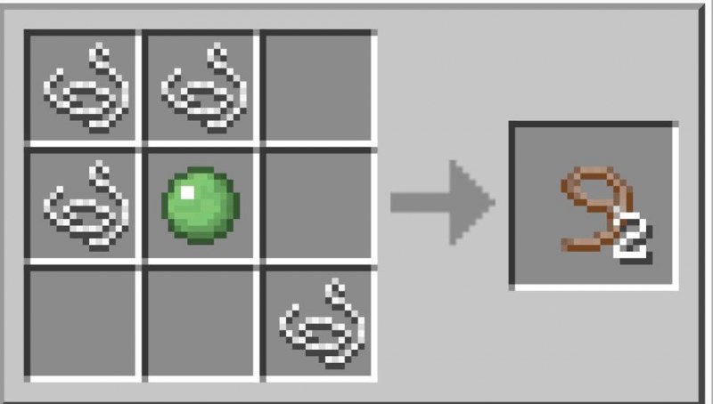 Как сделать уздечку / поводок в Майнкрафт?