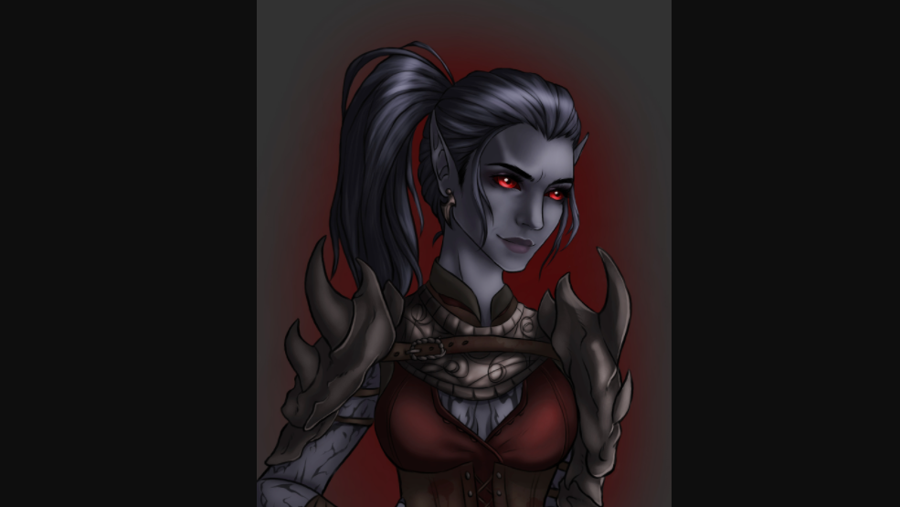 красивая данмерка