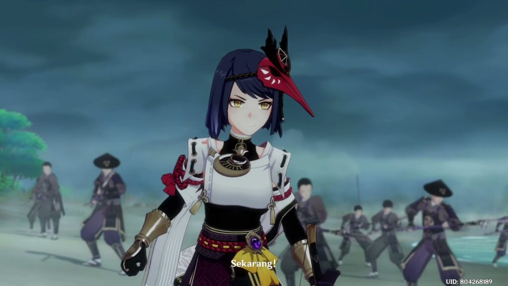 Какой рост у Кудзё Сара в геншин