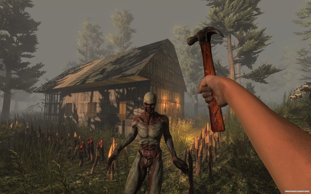 один зомби в 7 days to die