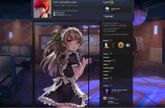 Как круто оформить стим профиль