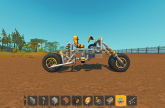 Как сделать мотоцикл в Scrap Mechanic