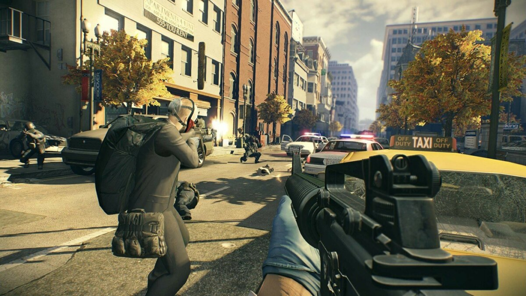 Уличный бой в Payday 2